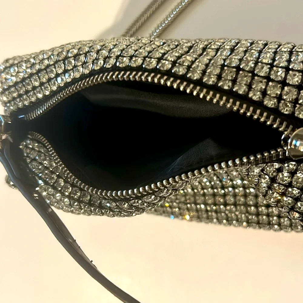 MADISON WEST MINI RHINESTONE CONVERTIBLE PURSE - Picture 2 of 4